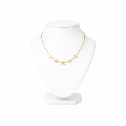 Minimalist Star Charm Chain Necklace