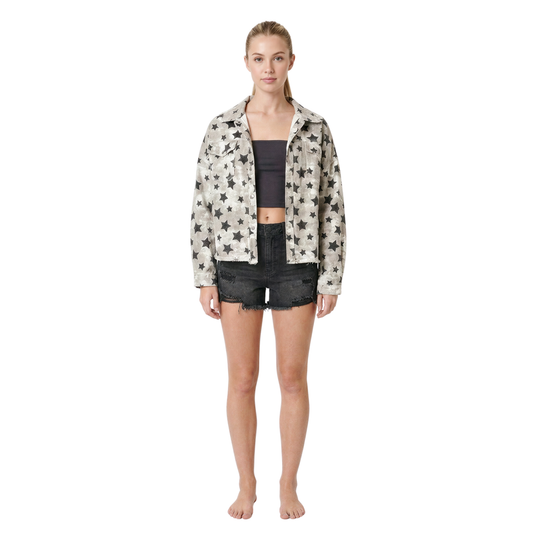 Starlight Tie Dye Denim Jacket