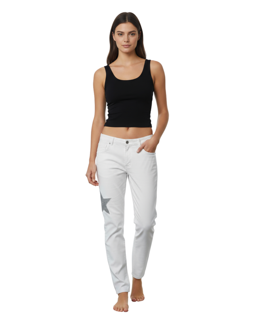 Silver Eclipse Jeans