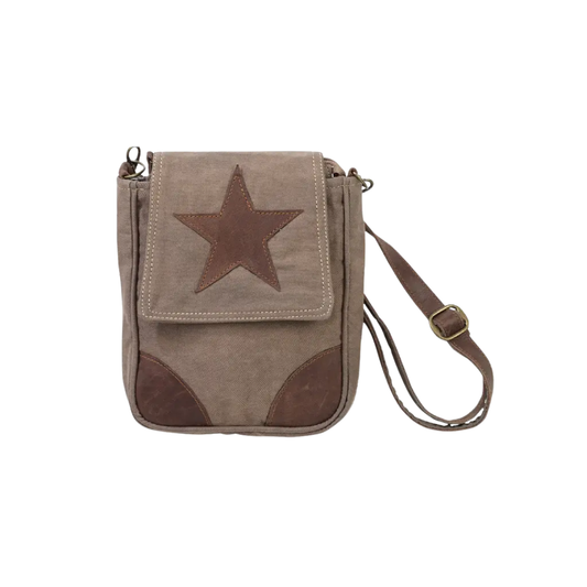Rustic Star Crossbody Bag