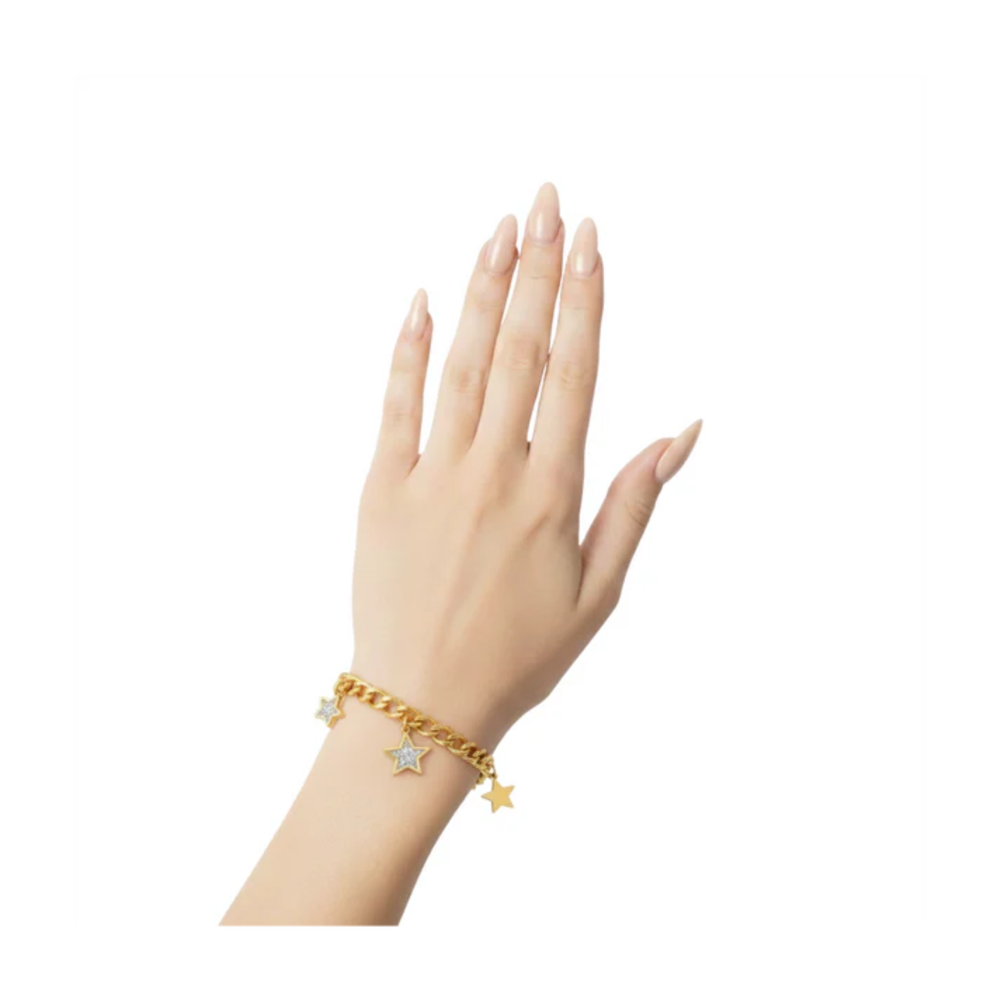 Celestial Star Charm Chain Bracelet