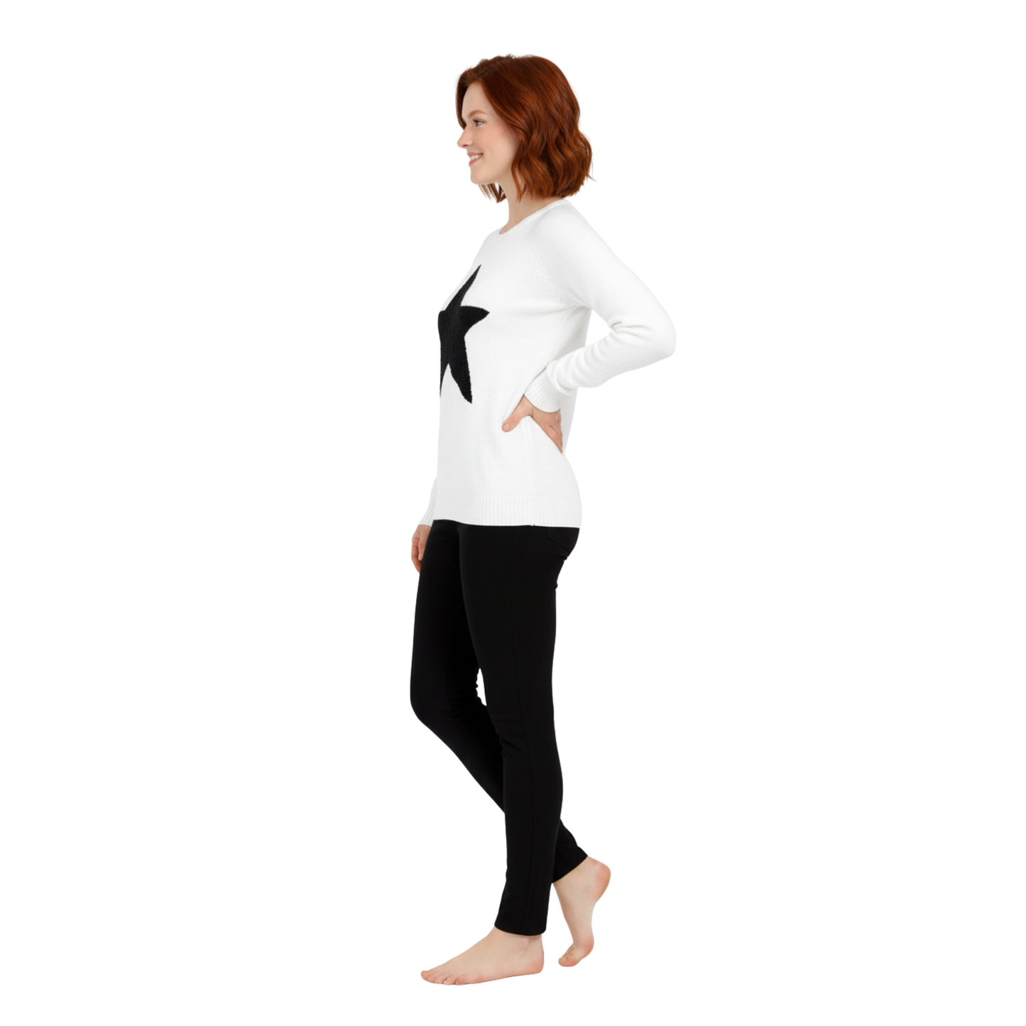 Soft Star Knit Sweater