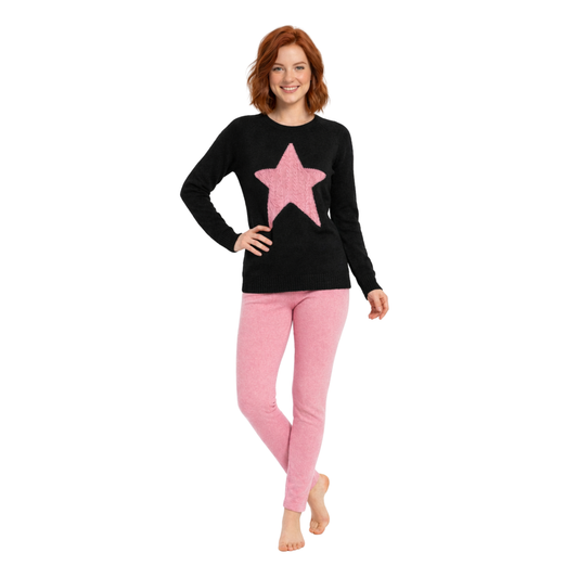 Soft Star Knit Sweater