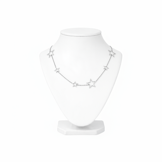 Hollow Star Chain Necklace