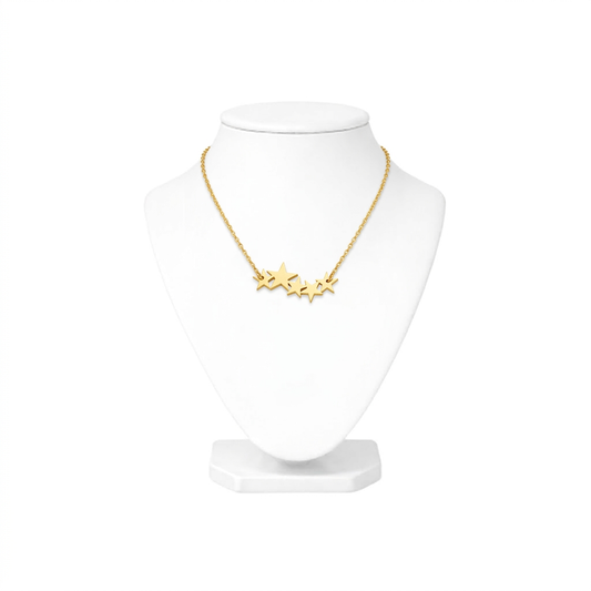 Celestial Multi-Star Bar Necklace