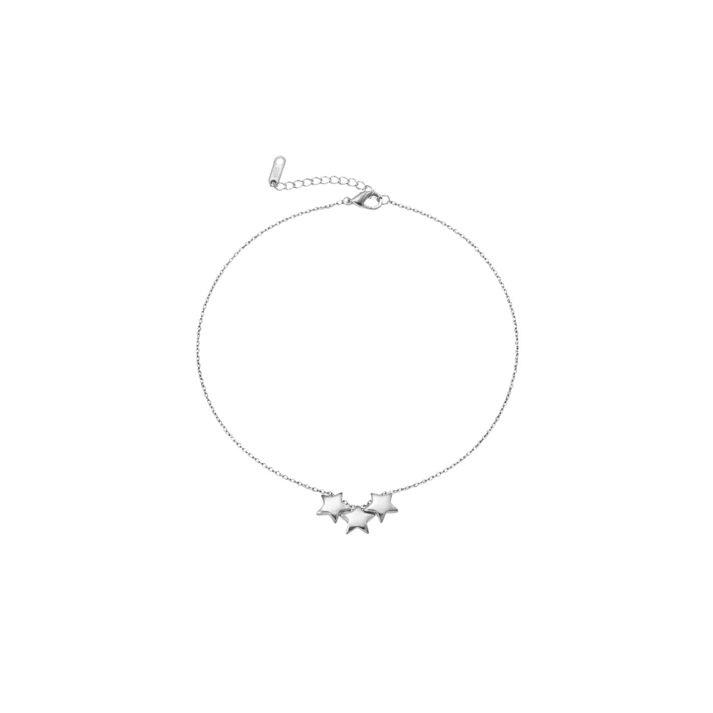 Triple Star Pendant Necklace