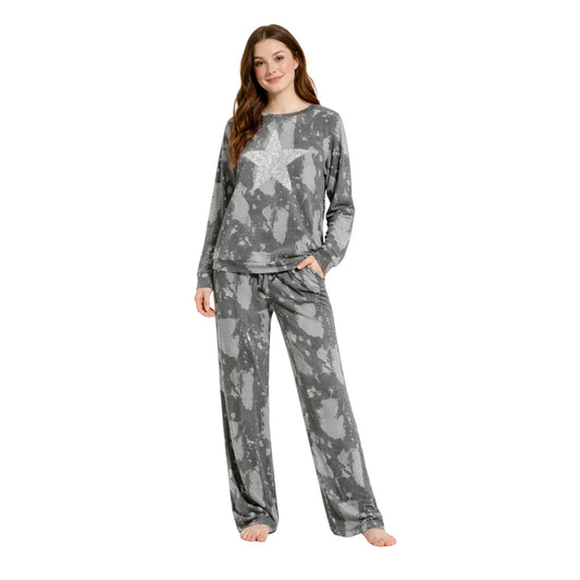 Star Glitter Tie-Dye Lounge Bottom