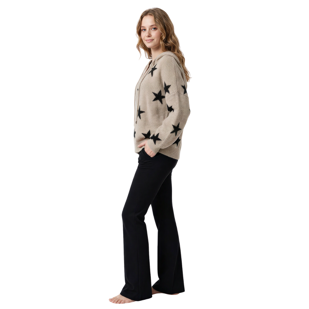 Starry Knit Hoodie