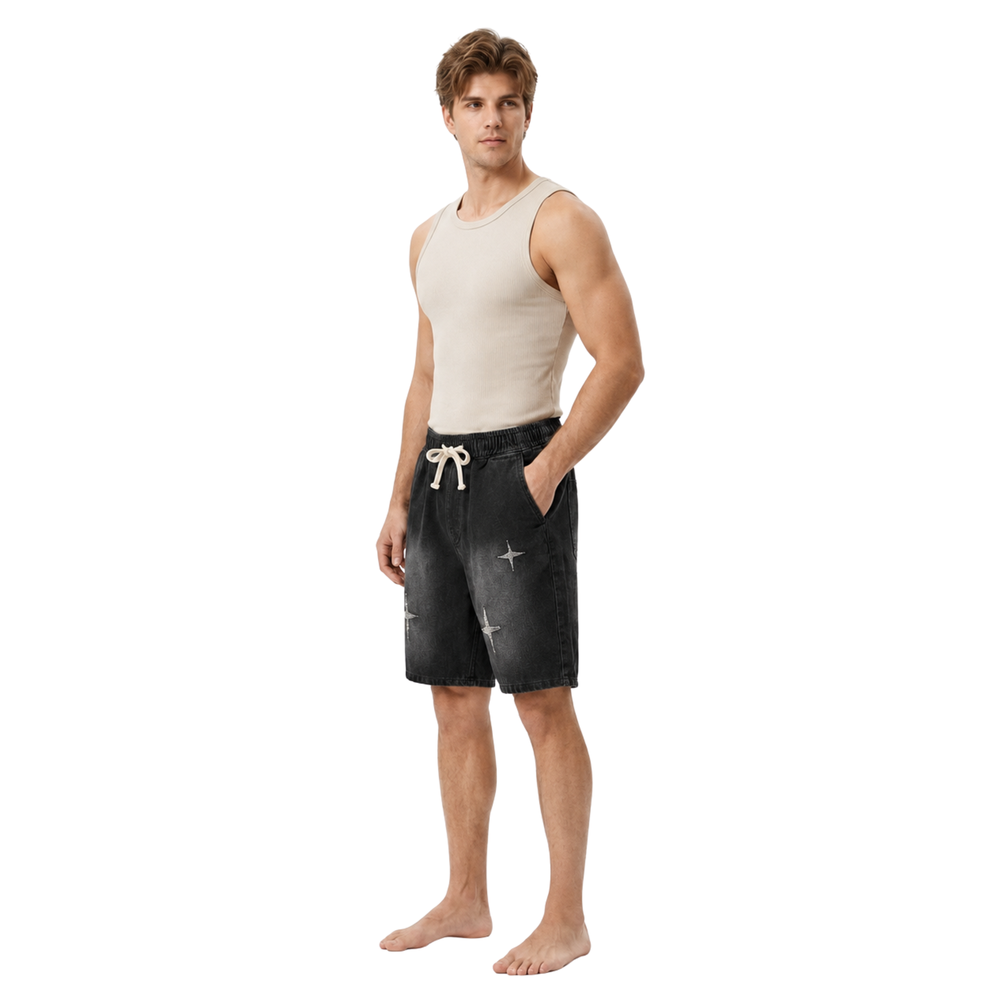 Vintage Cross Wash Shorts