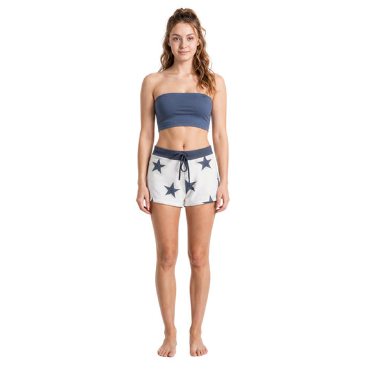 Star Drawstring Shorts