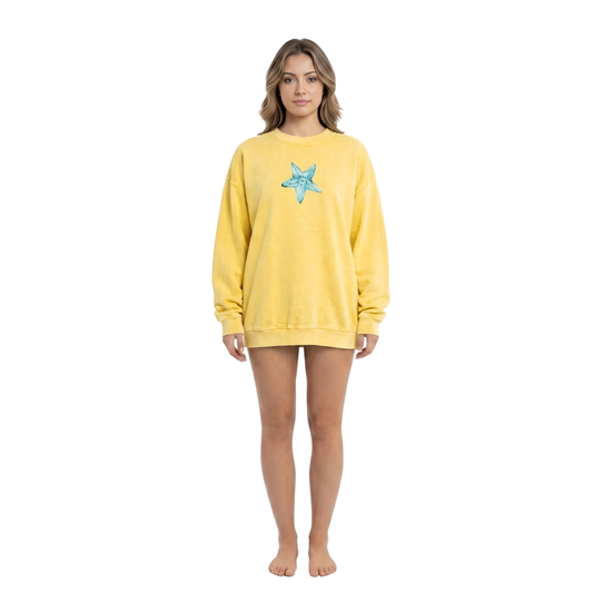 Coastal Starfish Mineral Sweatshirt