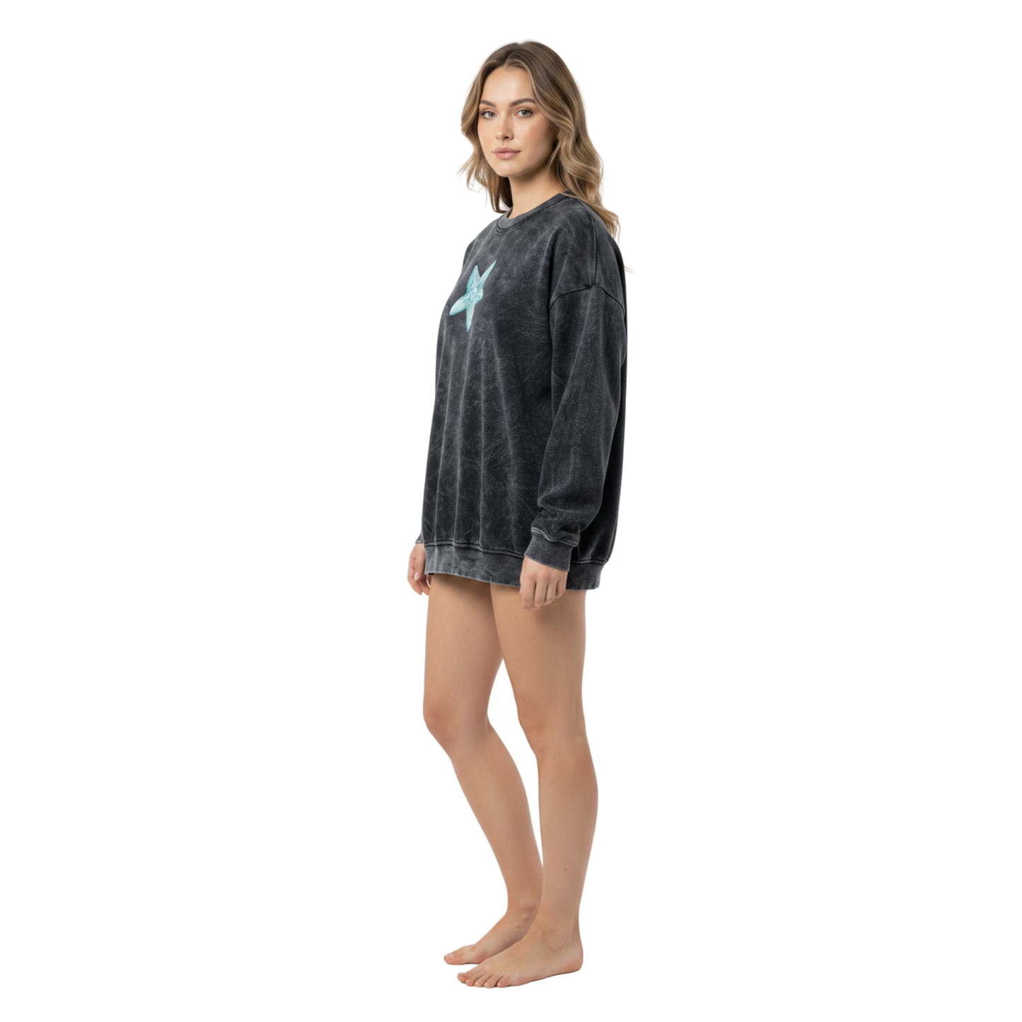 Coastal Starfish Mineral Sweatshirt