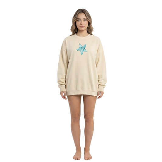 Coastal Starfish Mineral Sweatshirt