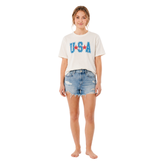 USA Star Spirit Tee