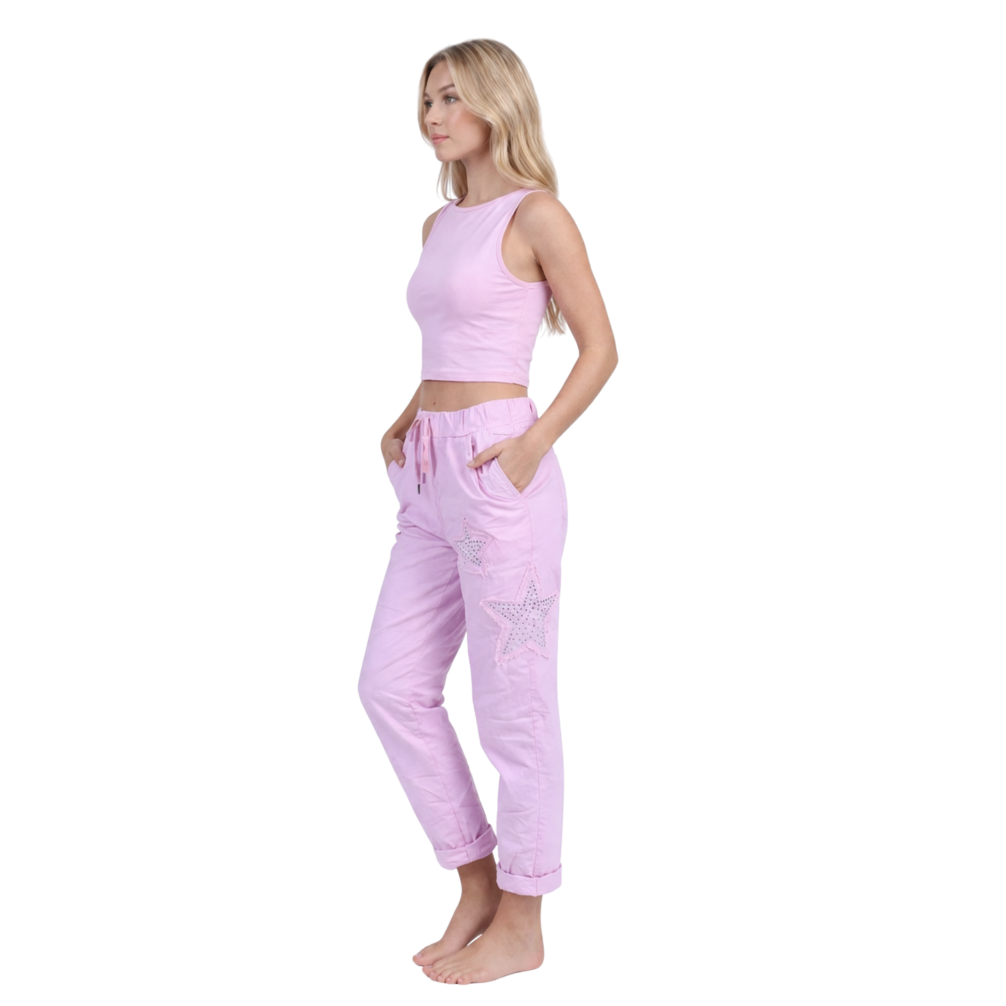Stella Rhinestone Pants