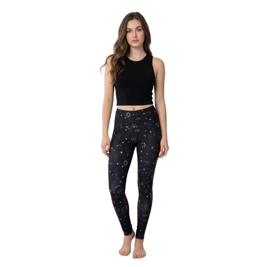 Stardust Galaxy Yoga Pants