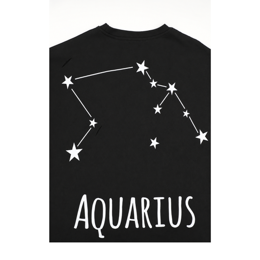 Aquarius Zodiac Feel Tee