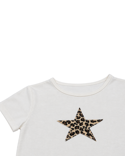 Leopard Supernova Tee