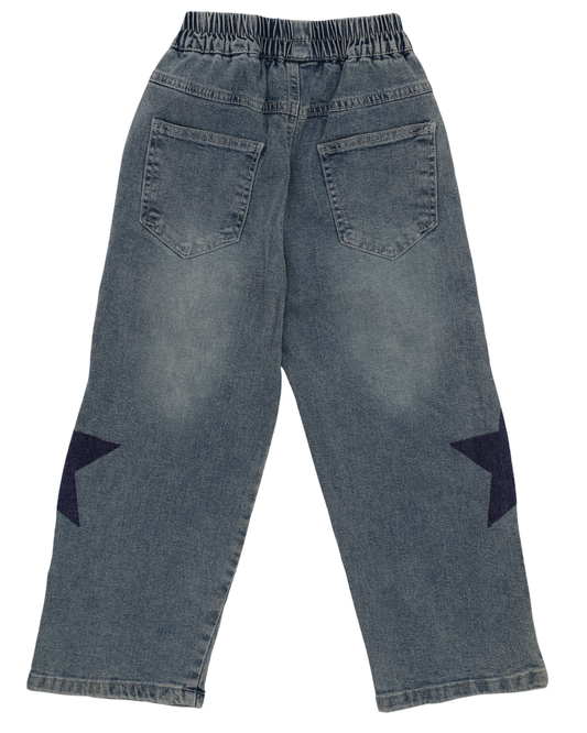 Sky Glow Star Jeans