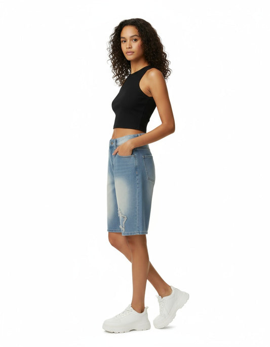 Solar Wash Star Shorts