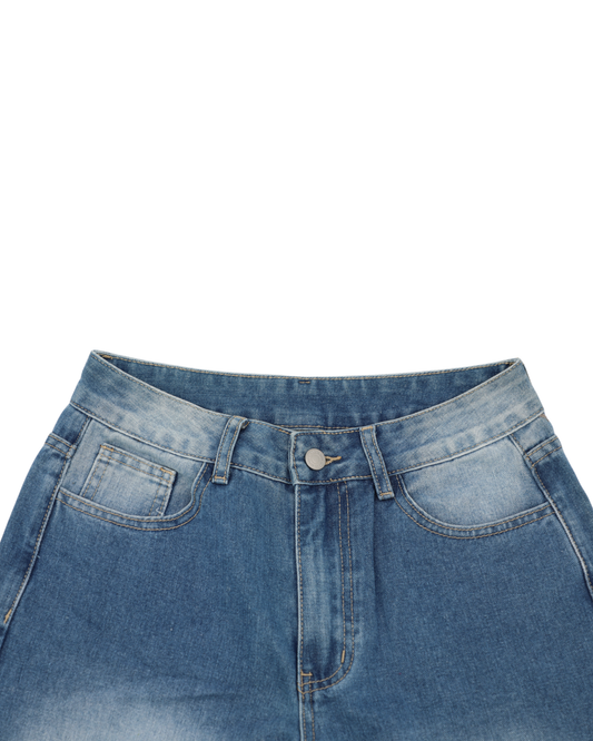 Western Star Patch Wide-Leg Jeans