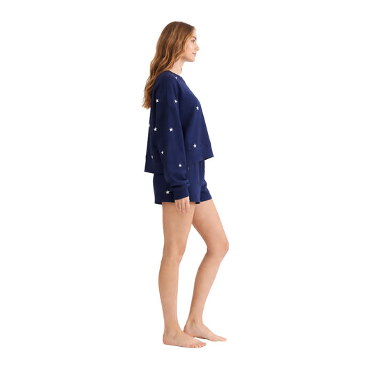 Point Star Embroidery Lounge Bottom