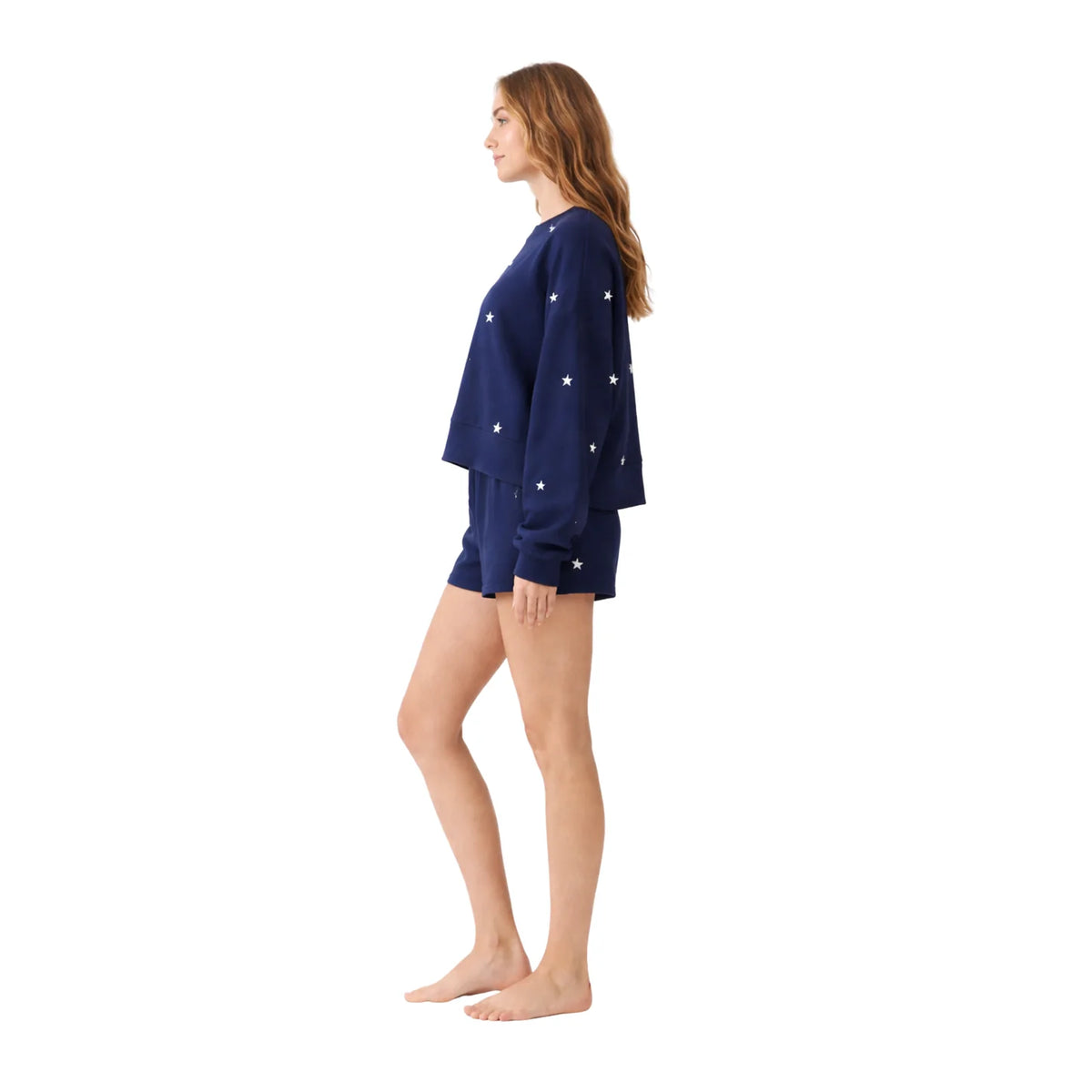 Point Star Embroidery Lounge Bottom