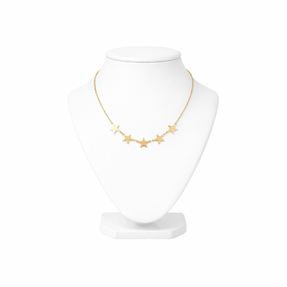 Minimalist Star Charm Chain Necklace