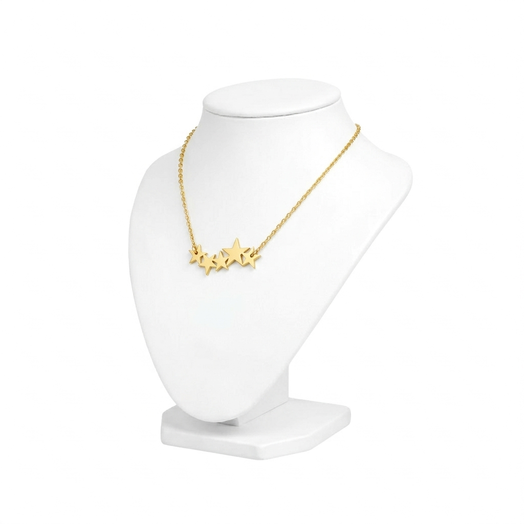 Celestial Multi-Star Bar Necklace