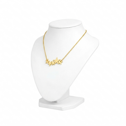 Celestial Multi-Star Bar Necklace