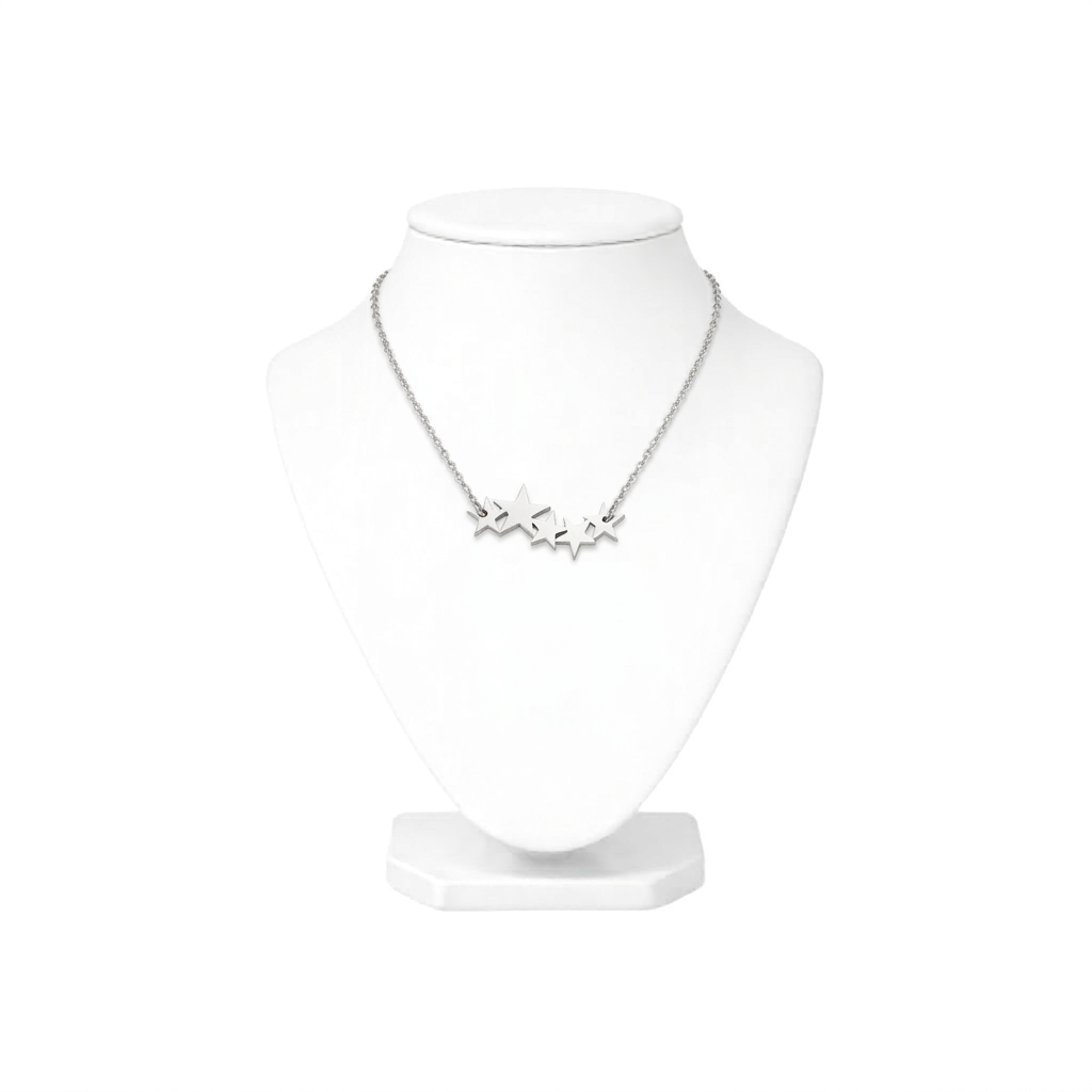 Celestial Multi-Star Bar Necklace