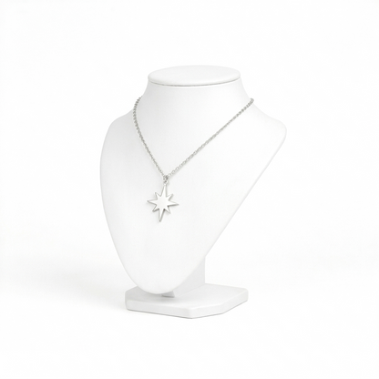 Starburst Eight-Point Pendant Necklace