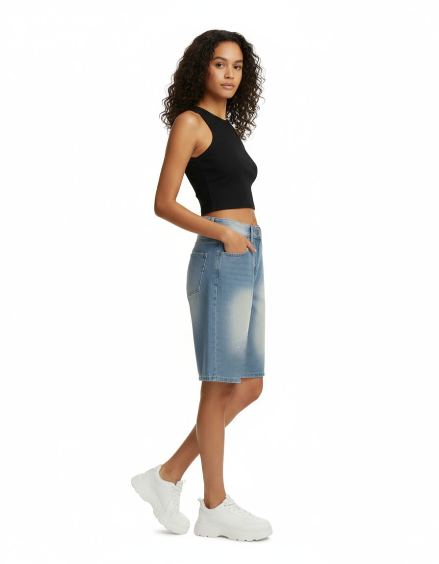 Solar Wash Star Shorts