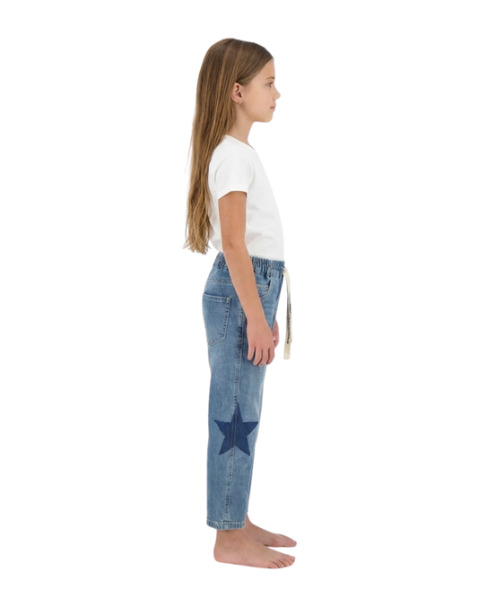 Sky Glow Star Jeans