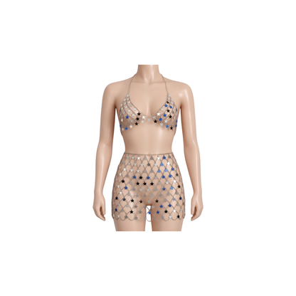 Silver Star Chainmail Set