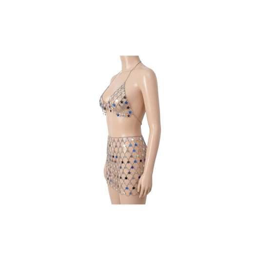 Silver Star Chainmail Set