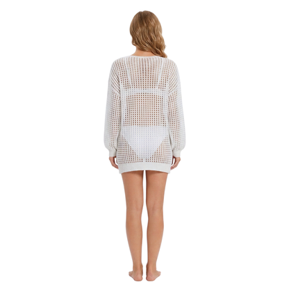 Starlight Mesh Cover Up Dress