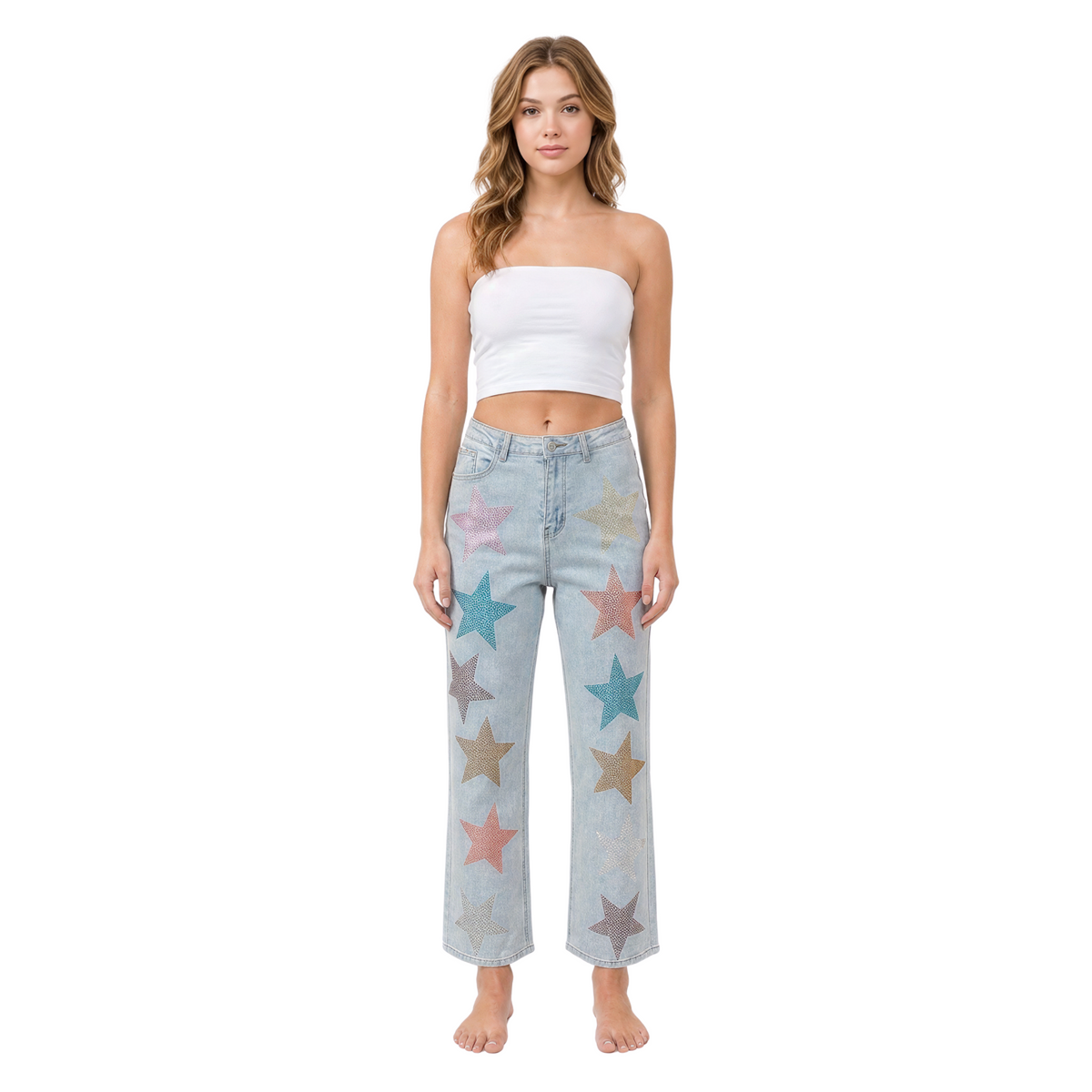 Starlight Rhinestone Jeans