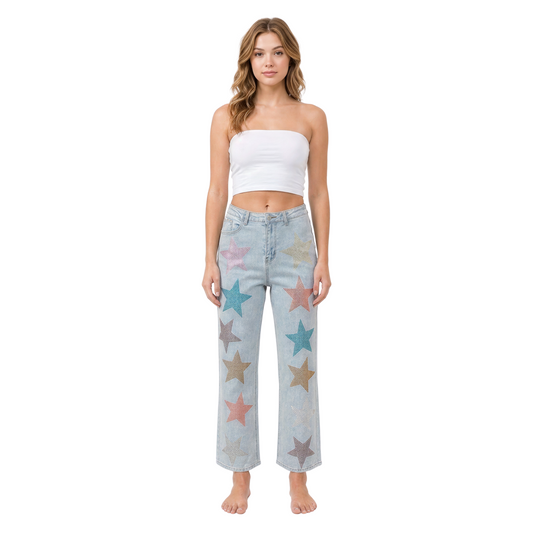 Starlight Rhinestone Jeans