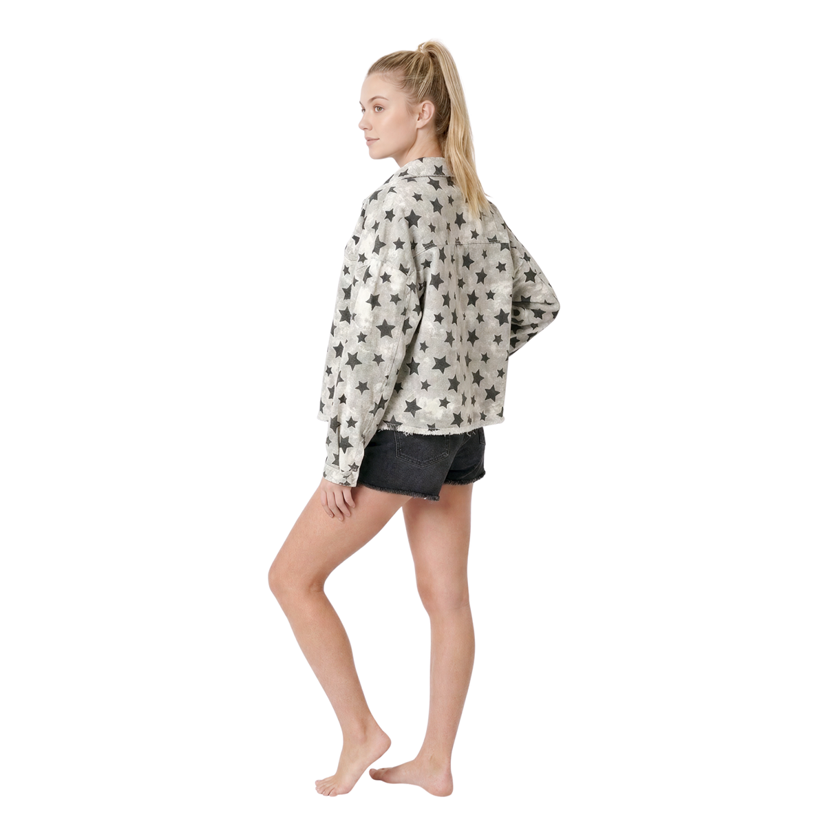 Starlight Tie Dye Denim Jacket