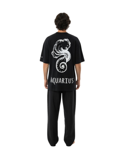 Zodiac Flow Aquarius Tee