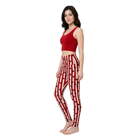 Patriot Star Yoga Leggings