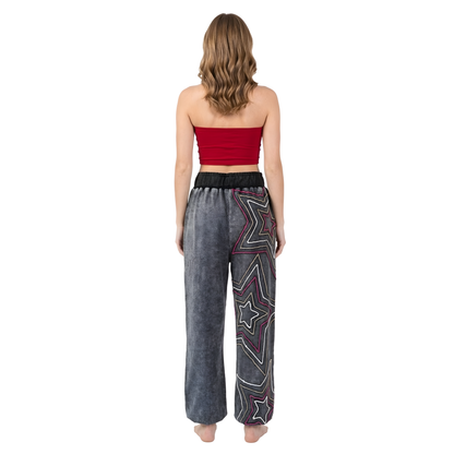 Washed Star Jogger Pants