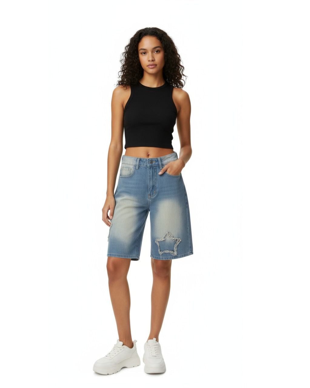 Solar Wash Star Shorts