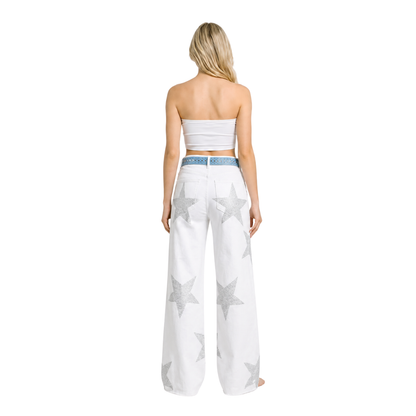 Star Night Wide Jeans