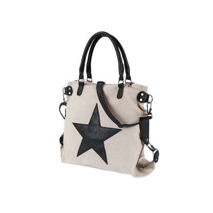 Urban Star Canvas Tote Bag