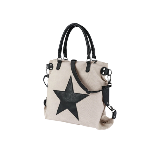 Urban Star Canvas Tote Bag