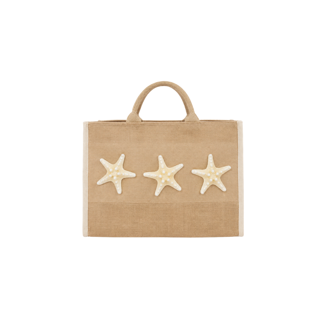 Coastal Starfish Tote Bag