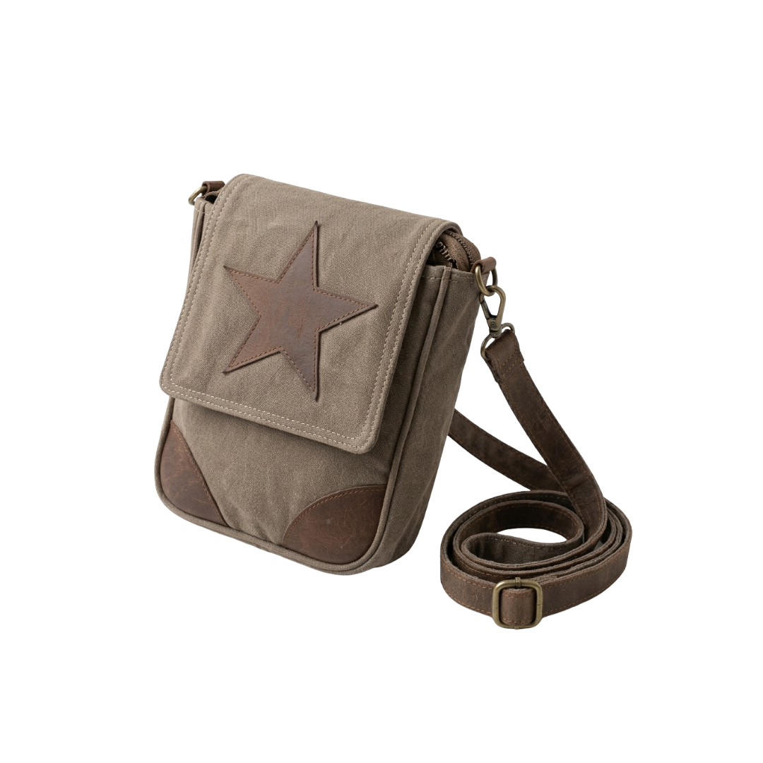 Rustic Star Crossbody Bag