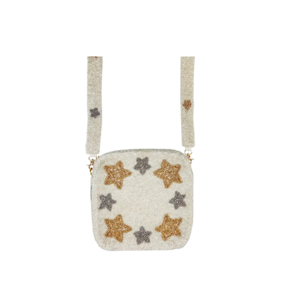 Celestial Beaded Star Crossbody